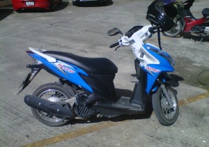 Scooter in Chiang Mai, Thailand
