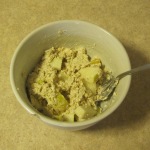 Oatmeal yogurt and fruit (the best breakfast)