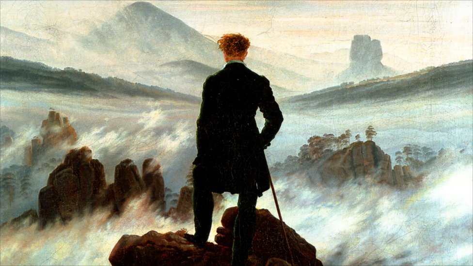 Wanderer Above the Sea of Fog by Caspar David Freidrich