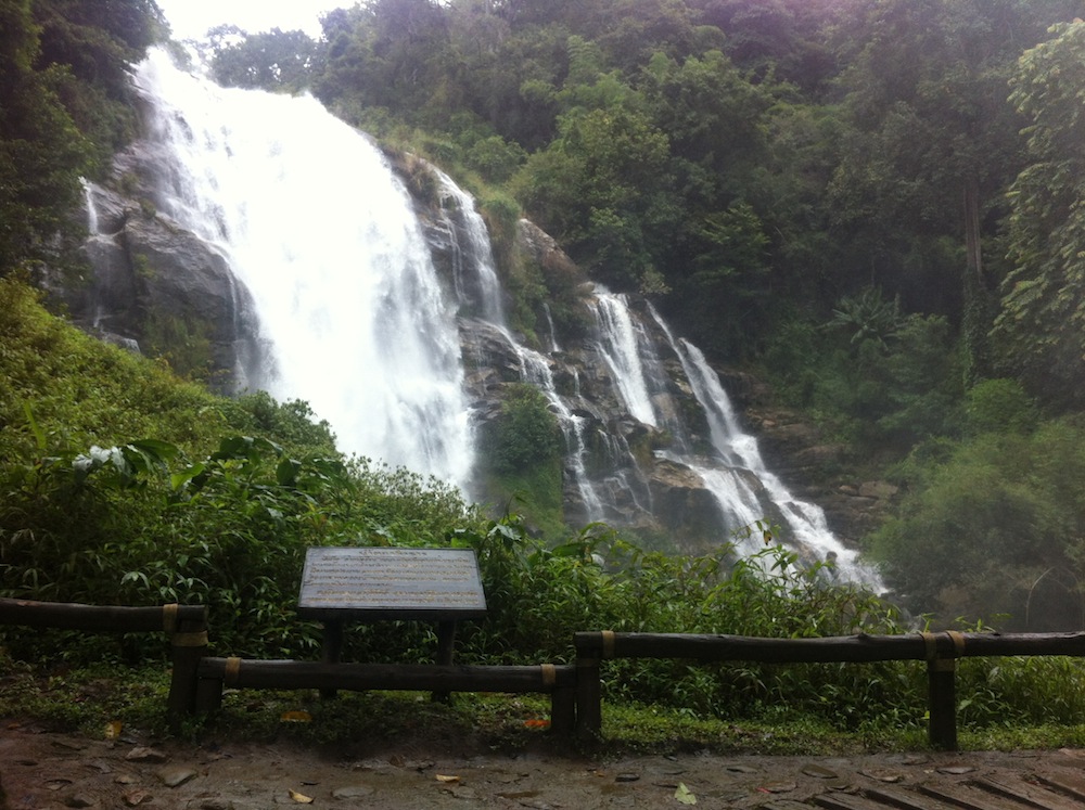 Waterfalls at Doi Inthanon national park in Thailand