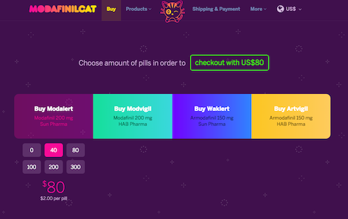 Purchase Modafinil Online with Modafinilcat