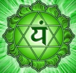 The heart chakra that is cleared in Ananda Mandala meditation