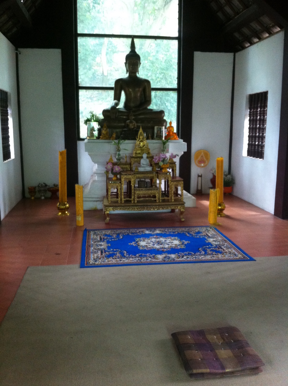 Smaller temple at Doi Suthep Buddhist temple in Chiang Mai, Thailand